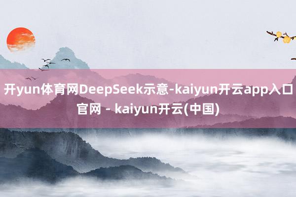 开yun体育网DeepSeek示意-kaiyun开云app入口官网 - kaiyun开云(中国)