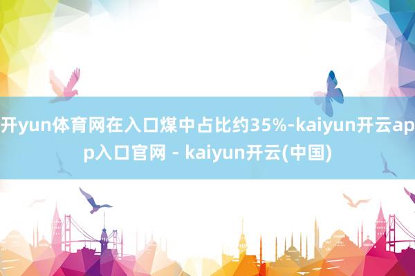 开yun体育网在入口煤中占比约35%-kaiyun开云app入口官网 - kaiyun开云(中国)
