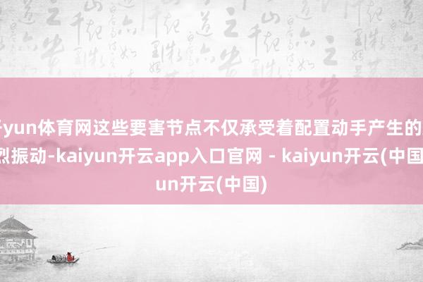 开yun体育网这些要害节点不仅承受着配置动手产生的剧烈振动-kaiyun开云app入口官网 - kaiyun开云(中国)