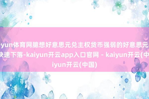 开yun体育网臆想好意思元兑主权货币强弱的好意思元指数快速下落-kaiyun开云app入口官网 - kaiyun开云(中国)